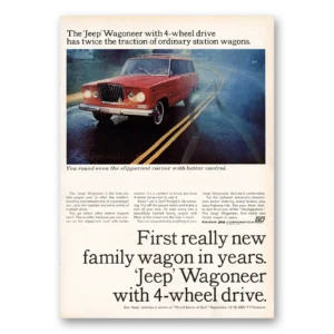 1964 Jeep Wagoneer Print Ad | Twice Traction