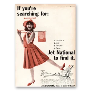 1964 Jet National Print Ad | Romance Jazz