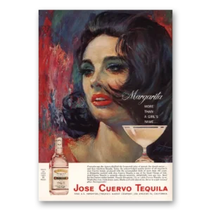 1964 Jose Cuervo Print Ad | Margarita