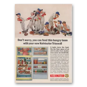 1964 Kelvinator Refrigerator Print Ad | Hungry Team