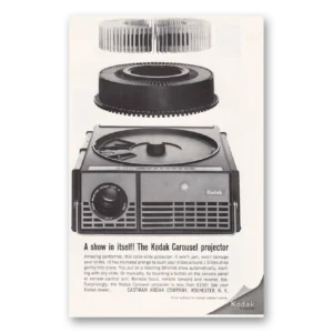1964 Kodak Carousel Projector Print Ad | Show Itself