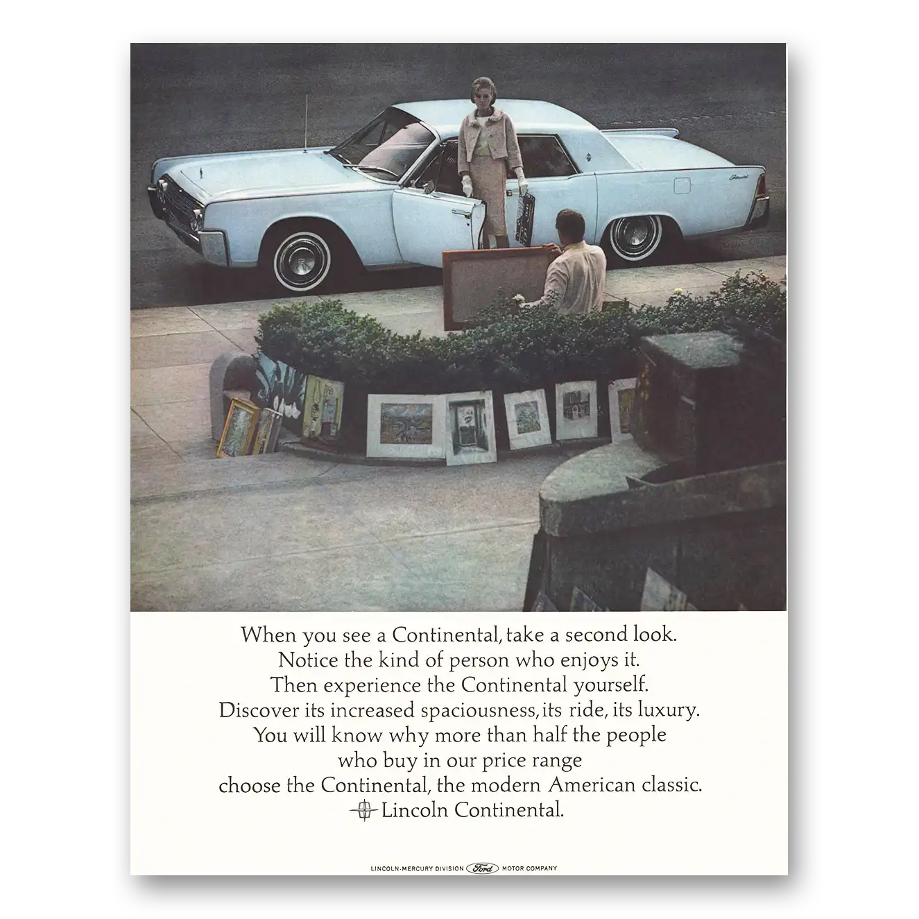 1964 Lincoln Continental Print Ad | Second Look