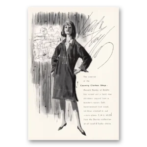 1964 Lord & Taylor Print Ad | Donald Davies