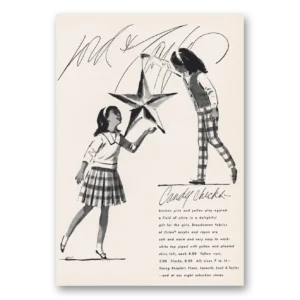 1964 Lord & Taylor Print Ad | Candy Checks