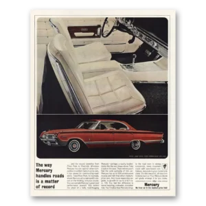 1964 Mercury Park Lane Print Ad | Handles Roads