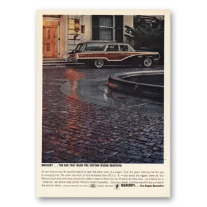 1964 Mercury Print Ad | Made Station Wagon Beautiful
