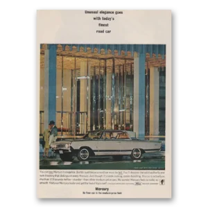 1964 Mercury Park Lane Print Ad | Unusual Elegance