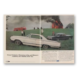 1964 Mercury Marauder Print Ad | Fastback Breezeway