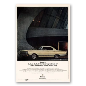 1964 Mercury Print Ad | Great Road Car