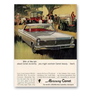 1964 Mercury Comet Print Ad | Talk About Comet