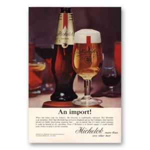 1964 Michelob Beer Print Ad | An Import