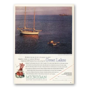 1964 Michigan Print Ad | Great Lakes