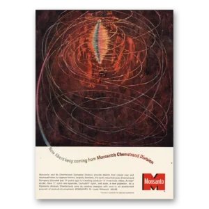 1964 Monsanto Print Ad | Chemstrand