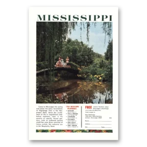 1964 Mississippi Print Ad | Southern Belles