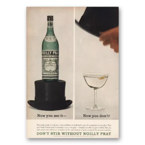 1964 Noilly Prat Print Ad | Now You See It