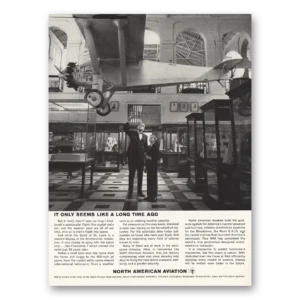 1964 North American Aviation Print Ad | Long Time Ago