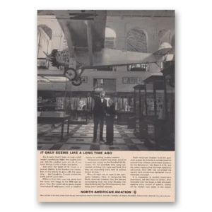 1964 North American Aviation Print Ad | Long Time