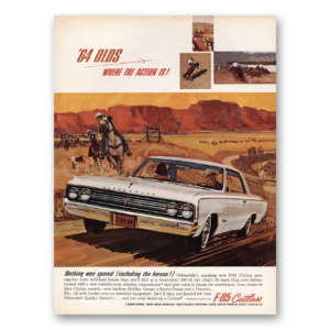 1964 Oldsmobile F85 Print Ad | Nothing Was Spared