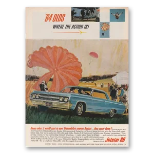 1964 Oldsmobile Jetstar Print Ad | Guess What