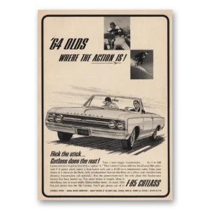 1964 Oldsmobile F85 Print Ad | Flick The Stick