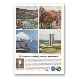 1964 Pan Am Print Ad | Hotel Tamanaco