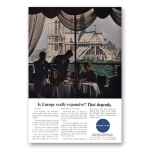 1964 Pan Am Print Ad | Cathedral