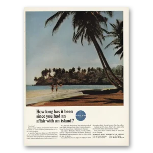1964 Pan Am Print Ad | Affair With Island