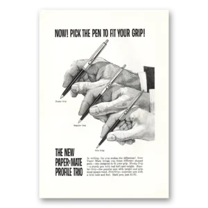 1964 Paper Mate Print Ad | Husky Regular