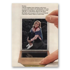 1964 Polaroid Print Ad | Ho Hum