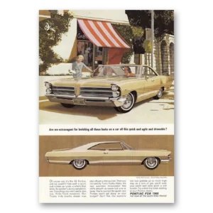 1964 Pontiac Wide Track Print Ad | Extravagant