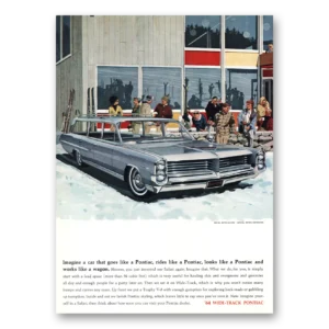 1964 Pontiac Print Ad | Imagine Car