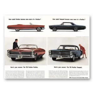 1965 Pontiac Tempest Print Ad | Become Even More