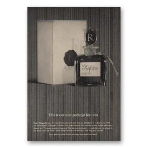 1964 Replique Perfume Print Ad | New Package