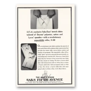 1964 Saks Fifth Avenue Print Ad | Mens Store