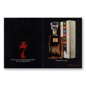 1964 Seagrams 7 Crown Whiskey Print Ad | Great Whiskey