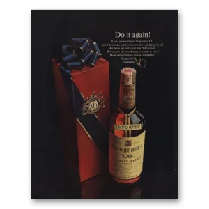 1964 Seagrams VO Whisky Print Ad | Do It Again