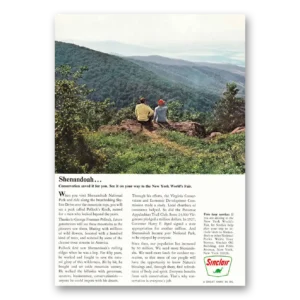 1964 Sinclair Print Ad | Shenandoah