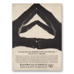 1964 State Mutual of America Print Ad | To Men
