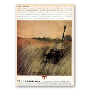 1964 Tennessee Gas Print Ad | Rest Rust