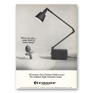 1964 Tensor Lamp Print Ad | Some Kind Of Nutty Lamp