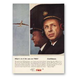 1964 TWA Print Ad | Confidence