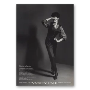 1964 Vanity Fair Print Ad | Vested Interests