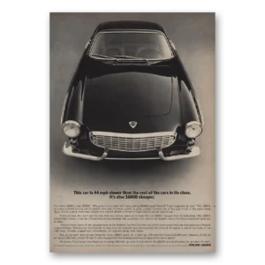 1964 Volvo Print Ad | 44 Mph Slower