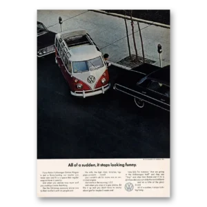 1964 Volkswagen Station Wagon Print Ad | Looking Funny
