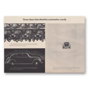 1963 Volkswagen Beetle Print Ad | Shook