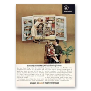 1964 Westinghouse Refrigerator Print Ad | Market