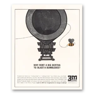 1965 3M Thermo Fax Print Ad | Big Bertha