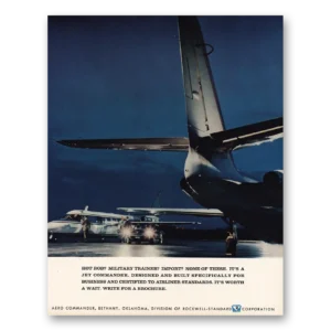 1965 Aero Commander Print Ad | Hot Rod