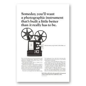 1965 Bell & Howell Print Ad | Photographic Instrument
