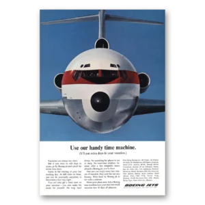 1965 Boeing Jets Print Ad | Time Machine